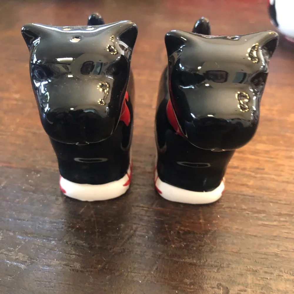 Global Design Connections Schnauzer Salt/Pepper Shakers Butter/Sugar Container